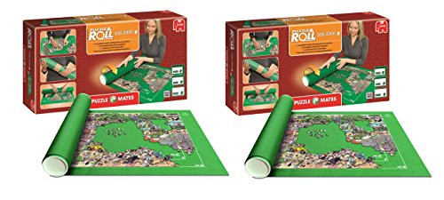 Outletdelocio. Pack 2 Puzzle Roll 2000. Tapete Universal para Transportar/Guardar Puzzles hasta 2000 Piezas. Jumbo 01012