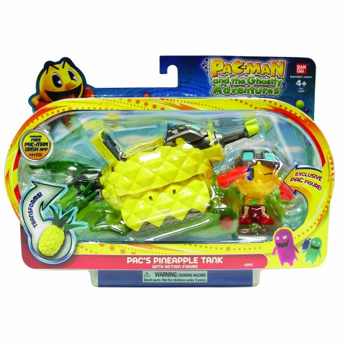 Pac Man - Tanque piña con Figura (Bandai 38945)