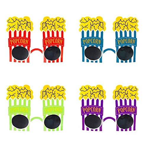 Partilandia Gafas Popcorn de Fiesta Accesorio (6 UDS)