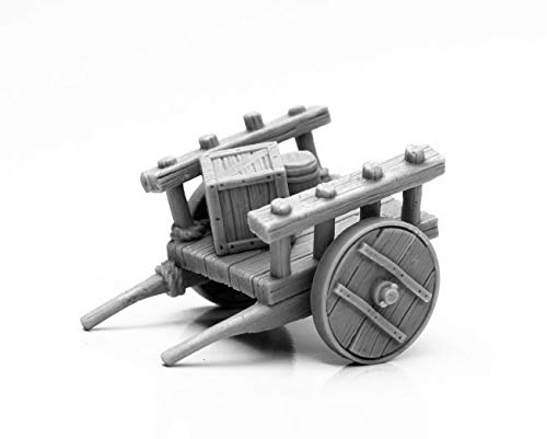 Pechetruite 1 x Cart - Reaper Bones Miniatura para Juego de rol Guerra - 44140