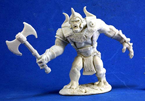 Pechetruite 1 x Moutain Troll - Reaper Bones Miniatura para Juego de rol Guerra - 77333