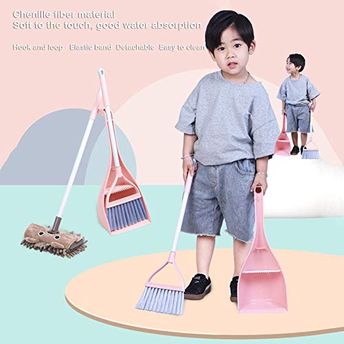 perfecti Juego De Limpieza para Bebés, Escoba De Juguete Y Recogedor Cute Toddlers Cleaning Toys Niños Que Aprenden Juguetes Educativos para El Hogar