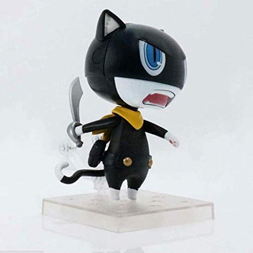 Persona 5 Anime Figura de acción Morgana Nendoroide PVC Figuras Coleccionables Modelo de caracteres Estatua Estatua Toys Adornos de escritorio