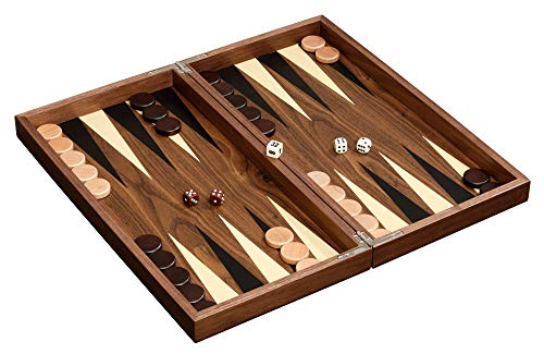 Philos-Spiele - Backgammon, para 2 Jugadores (Importado)