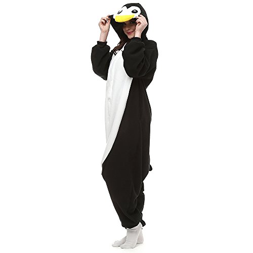 Pijamas de Animales de Una Pieza Unisexo Adulto Traje de Dormir Cosplay Pijama pinguino Enteros,LTY110,S