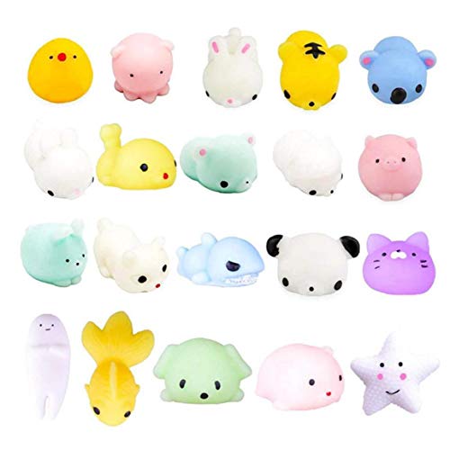 PiniceCore Regalo Divertido antiestrés Juguete de plástico Blando Suave 10pcs Patito Squash descompresión Toy Vent Plug Blando Juguete