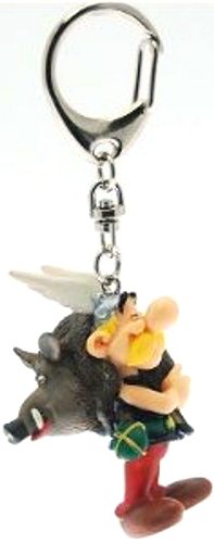 PLASTOY -ASTERIX-ASTERIX w BOAR KEYCHAIN