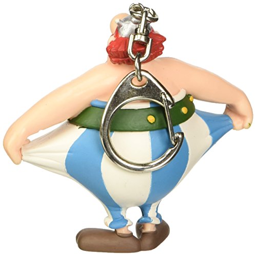 PLASTOY -Asterix-Obelix Holds Trousers Keychain