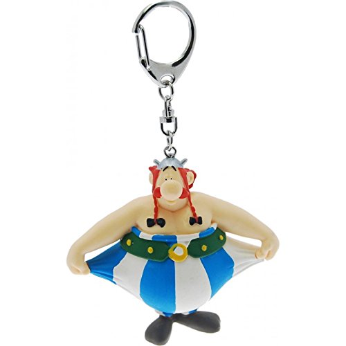 PLASTOY -Asterix-Obelix Holds Trousers Keychain