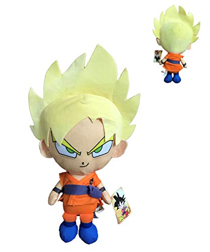 Play by Play OUSDY - Peluches Personajes Dragon Ball Super 760016800 22CM 4MODELOS (Goku Super Saiyan)