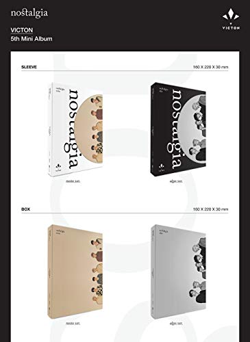 Play M Entertainment Victon Nostalgia - Juego de mesa (contenido en alemán) (5th Mini Album) Album+Folded Poster