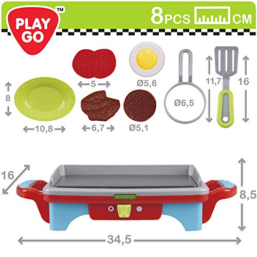 PlayGo - Parrilla de juguete con accesorios (46623)