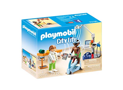 PLAYMOBIL City Life 70195 Fisioterapeuta, A Partir de 4 años