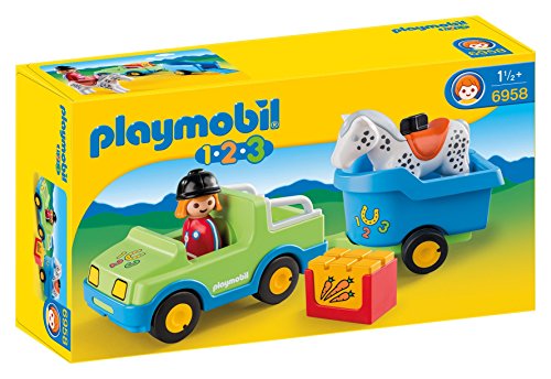 PLAYMOBIL - Coche con Remolque (69580)