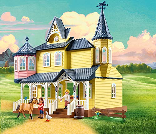 PLAYMOBIL DreamWorks Spirit Casa de Fortu, a Partir de 4 Años (9475) + DreamWorks Spirit Habitación de Fortu, a Partir de 4 Años (9476)