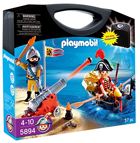 PLAYMOBIL - Piratas, Maleta (58940)