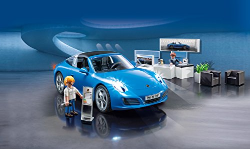 Playmobil Porche- Porsche Réplica del Porche 911 Targa 4S Playset, Multicolor, 9,5 x 24,8 x 34,8 cm (Playmobil 5991)