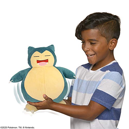 Pokèmon PKW0027 Snooze Action Snorlax - Figura Decorativa