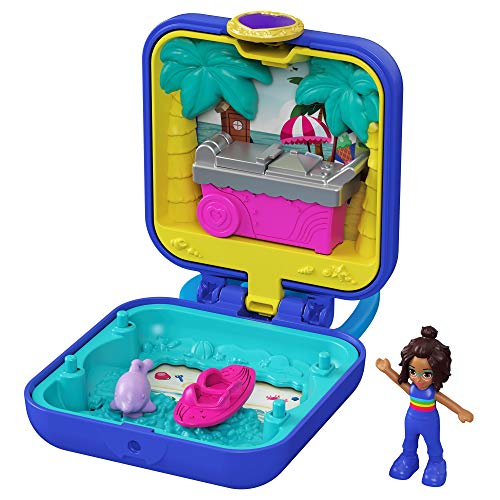 Polly Pocket cofre compacto Shani playa tropical (Mattel GKJ44)