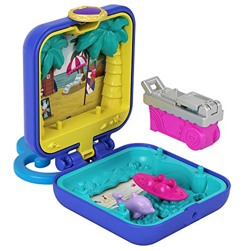 Polly Pocket cofre compacto Shani playa tropical (Mattel GKJ44)