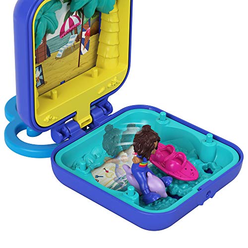 Polly Pocket cofre compacto Shani playa tropical (Mattel GKJ44)