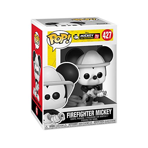 Pop! Disney Mickey 90 Years - Figura de Vinilo Firefighter Mickey