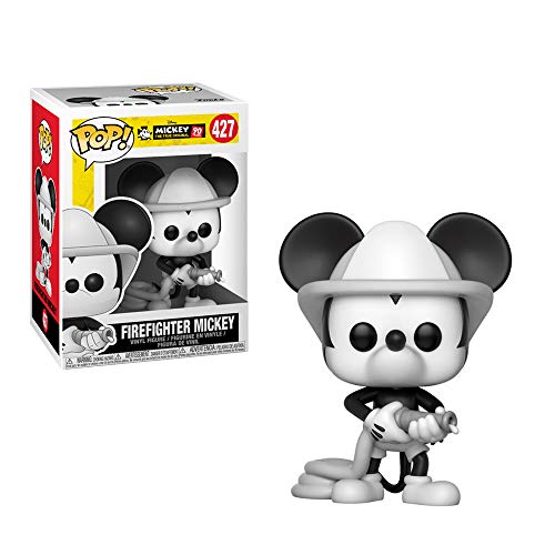 Pop! Disney Mickey 90 Years - Figura de Vinilo Firefighter Mickey