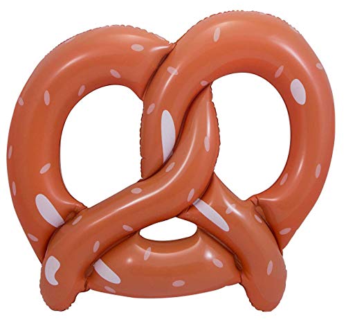 Pretzel Oktoberfest inflable 45 cm decoración del partido de Oktoberfest pretzel