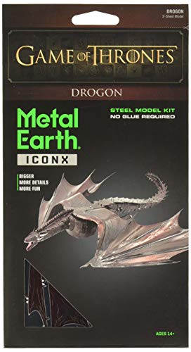 Professor Puzzle Juego de Tronos Metal Earth, Drogon
