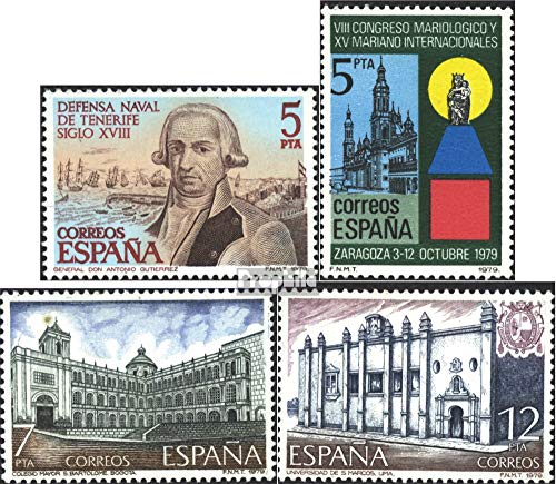 Prophila Collection España Michel.-No..: 2428,2435,2436-2437 (Completa.edición.) 1979 Teneriffa, congreso, Obras (Sellos para los coleccionistas)