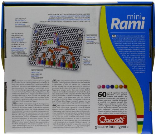 Quercetti-Quercetti-1009 Mini Rami Bolas, Juego Educativo (1009)