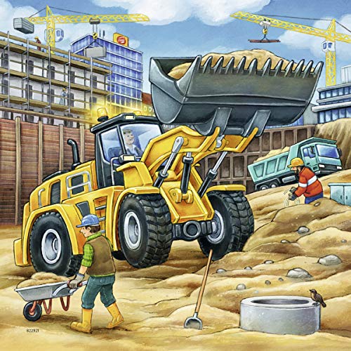 Ravensburger 09226 0"Vehículo de Construcción Puzzle (147 Piezas)