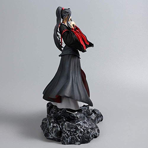 Rekaf Regalo muñeca anime dibujos animados juego carácter modelo estatua figura juguete coleccionables decoraciones regalos favorito por anime fan moo zu shi shi shi shi shiling patriarch wei wuxian f