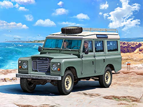 Revell-Land Rover Series III, Escala 1:24 Kit de Modelos de plástico, Multicolor, 1/24 07047 7047