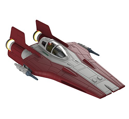 Revell- Resistance A-Wing Fighter, Red, Escala 1:44 Star Wars Kit de Modelos de plástico, Multicolor, Scale (06759)