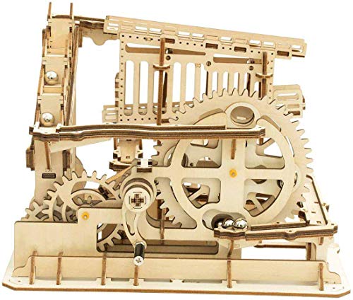 Robotime Laser Cut Puzzle de Madera | Kit de construcción Set Model | Juego de Puzzle en 3D (Cog Coaster)