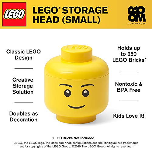 Room Copenhagen-4031 Storage Head S Boy, chico, color amarillo, Small (Lego 4031)