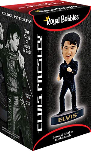 Royal Bobbles - Muñeco cabezón de Elvis Presley - '68 Comeback Special