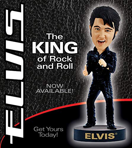 Royal Bobbles - Muñeco cabezón de Elvis Presley - '68 Comeback Special