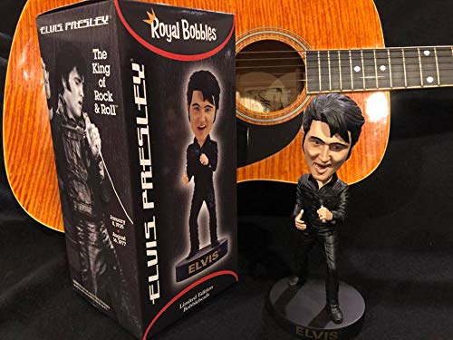 Royal Bobbles - Muñeco cabezón de Elvis Presley - '68 Comeback Special