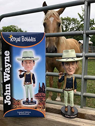 Royal Bobbles - Muñeco cabezón de John Wayne - El Vaquero