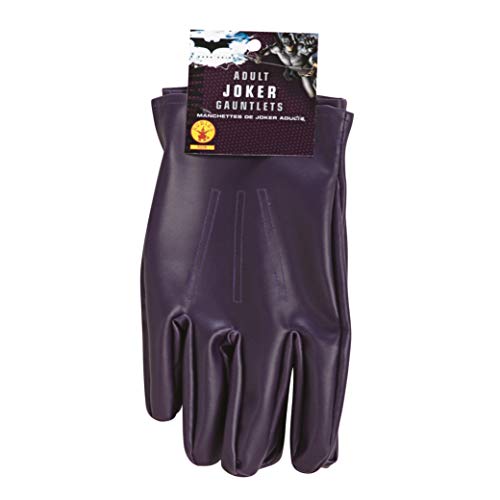 Rubies 8228 Rubie's - Guantes oficiales de Joker para adultos, talla única, talla única