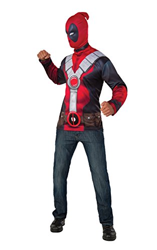 Rubies 889841L - Disfraz oficial de superhéroe de Deadpool Marvel para adultos