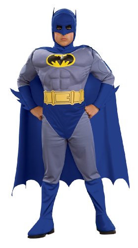 Rubies Costumes 185.306 Batman Brave & Negrita Tama-o Deluxe MC Batman Ni-o-Ni-o Disfraz para ni-os peque-os (2/4)