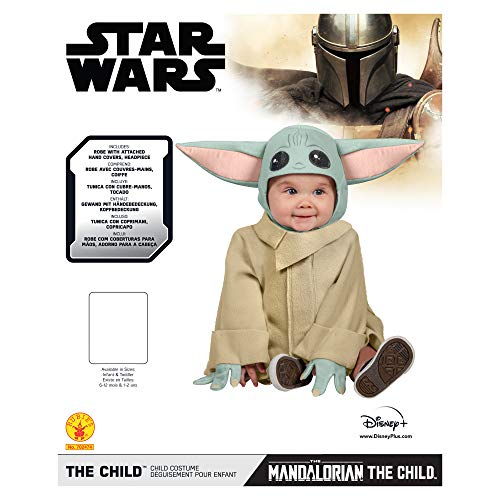 Rubies - Disfraz oficial de Disney Star Wars para niños, talla infantil de 6 a 12 meses