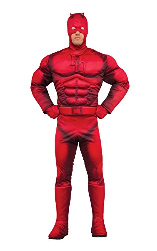 Rubies 's oficial Marvel Daredevil Deluxe Costume estándar – talla de adulto