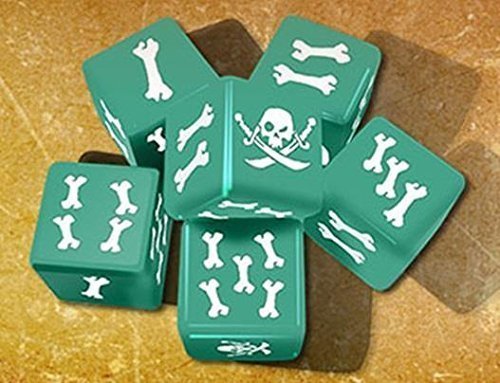 Rum & Bones Dice - Wellsport Brotherhood (6) by CoolMiniOrNotInc.