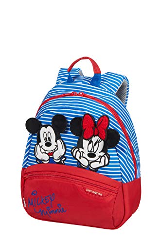 Samsonite Disney Ultimate 2.0 - Mochila Infantil S, 28.5 cm, 7 L, Multicolor (Minnie/Mickey Stripes)