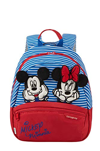 Samsonite Disney Ultimate 2.0 - Mochila Infantil S, 28.5 cm, 7 L, Multicolor (Minnie/Mickey Stripes)