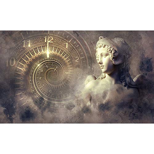 SANSHUI Tiempo Mystic Filosofía Estatua del Ángel De Rompecabezas For Adultos Zen Creative Kids Challenge Juego Intelectual Entretenimiento Juego Juguetes 500-6000 Piezas 0628 (Size : 5000 Pieces)